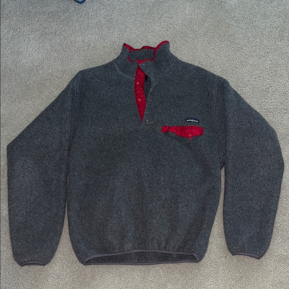 Patagonia Gray and Red Women's Jacket